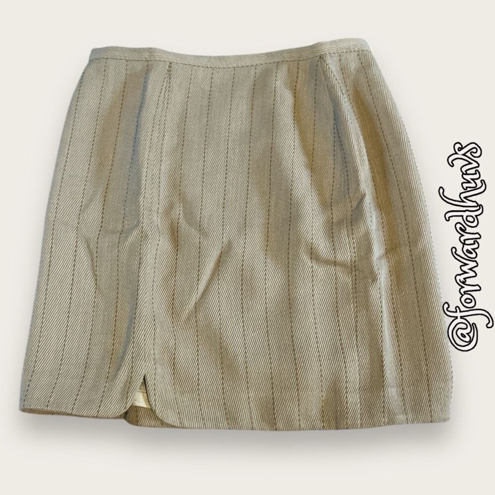 Authentic Vintage Giorgio Armani Wool Skirt Size 10